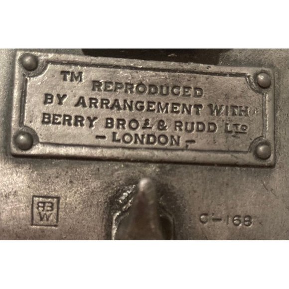 Vintage Metal Belt Buckle, Cutty Sark, Whiskey, - Picture 5 of 5